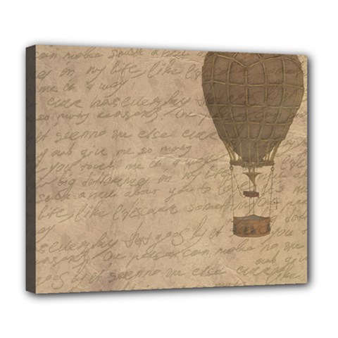 Letter Balloon Deluxe Canvas 24  x 20  (Stretched)