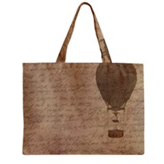 Letter Balloon Zipper Mini Tote Bag by vintage2030