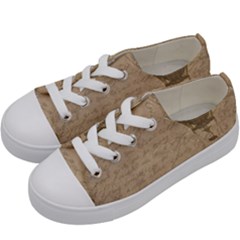 Letter Balloon Kids  Low Top Canvas Sneakers