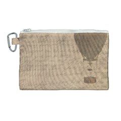 Letter Balloon Canvas Cosmetic Bag (Large)
