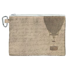 Letter Balloon Canvas Cosmetic Bag (XL)
