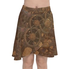 Background 1660920 1920 Chiffon Wrap Front Skirt