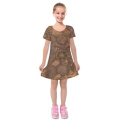 Background 1660920 1920 Kids  Short Sleeve Velvet Dress