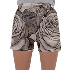 Flowers 1776630 1920 Sleepwear Shorts by vintage2030