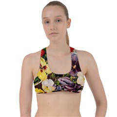 Flowers 1776534 1920 Criss Cross Racerback Sports Bra by vintage2030