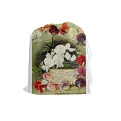 Flowers 1776617 1920 Drawstring Pouch (large) by vintage2030