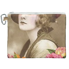 Vintage 1646083 1920 Canvas Cosmetic Bag (XXL)