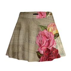 Flower 1646069 1920 Mini Flare Skirt by vintage2030