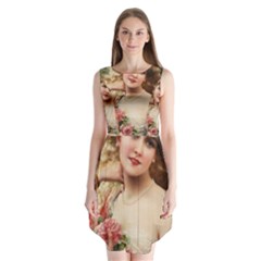 Vintage 1501576 1280 Sleeveless Chiffon Dress  