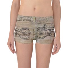 Motorcycle 1515873 1280 Reversible Boyleg Bikini Bottoms by vintage2030
