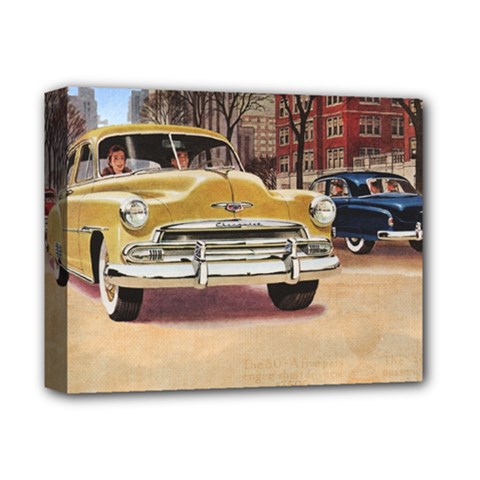 Retro Cars Deluxe Canvas 14  X 11  (stretched) by vintage2030