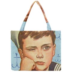 Retro Boy Mini Tote Bag