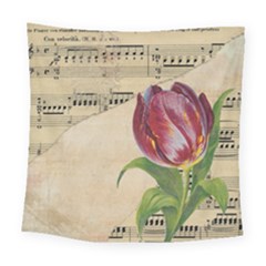 Tulip 1229027 1920 Square Tapestry (large) by vintage2030