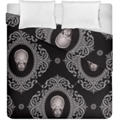 Worth Skull Duvet Cover Double Side (king Size) by GothikaKiller