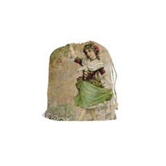 Fairy 1229005 1280 Drawstring Pouch (small) by vintage2030