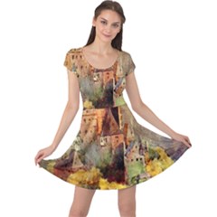 Painting 1241680 1920 Cap Sleeve Dress