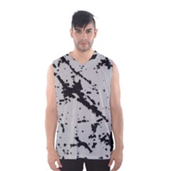 Fabric Textile Texture Macro Model Men s Basketball Tank Top