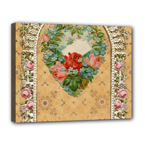 Valentine 1171144 1920 Canvas 14  X 11  (stretched) by vintage2030