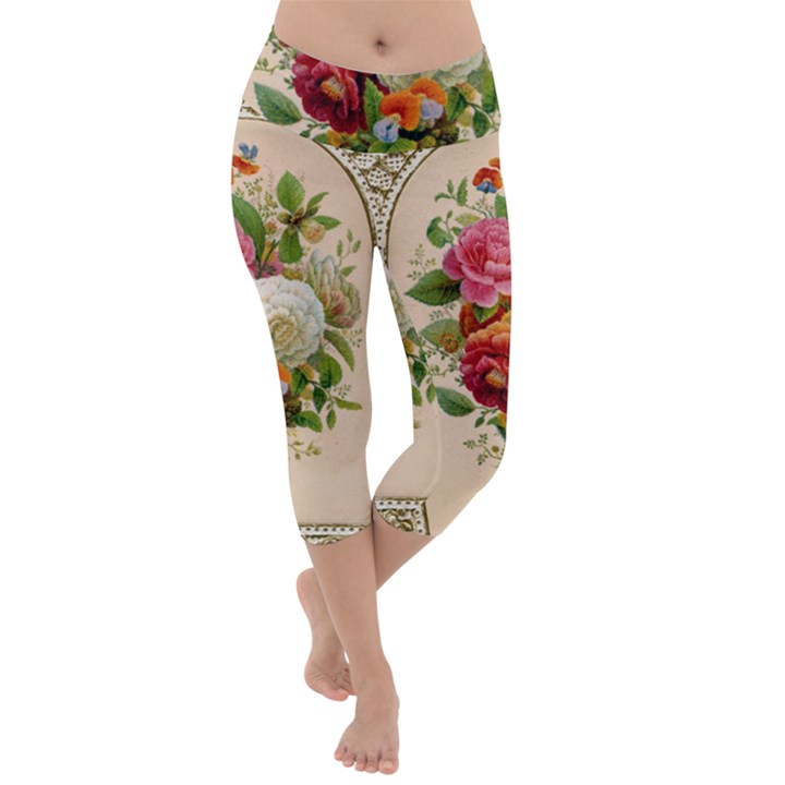 Ornate 1171145 1280 Lightweight Velour Capri Yoga Leggings