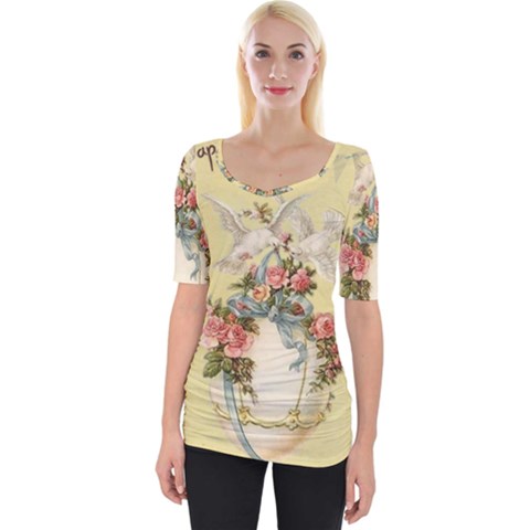 Easter 1225798 1280 Wide Neckline Tee by vintage2030