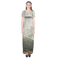 Vintage 1135014 1920 Short Sleeve Maxi Dress