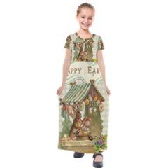 Easter 1225826 1280 Kids  Short Sleeve Maxi Dress by vintage2030