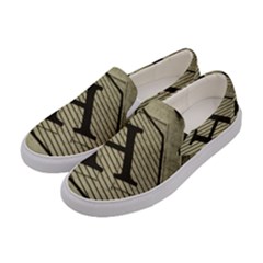 Fabric Pattern Textile Clothing Women s Canvas Slip Ons