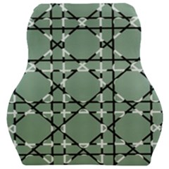 Pattern Graphics Figure Line Glass Car Seat Velour Cushion 