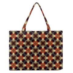 Kaleidoscope Image Background Zipper Medium Tote Bag by Sapixe