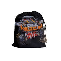 Monster Truck Lego Technic Technic Drawstring Pouch (large) by Sapixe