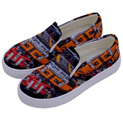 Monster Truck Lego Technic Technic Kids  Canvas Slip Ons