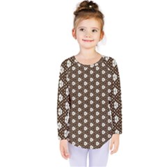 Texture Background Pattern Kids  Long Sleeve Tee