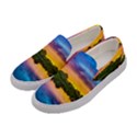 Sunset Color Evening Sky Evening Women s Canvas Slip Ons View2