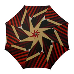 Fabric Textile Design Golf Umbrellas