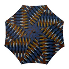 Colors Fabric Abstract Textile Golf Umbrellas