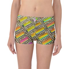 Colors Color Live Texture Macro Boyleg Bikini Bottoms