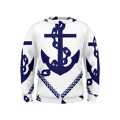 Anchor Chain Nautical Ocean Sea Kids  Sweatshirt