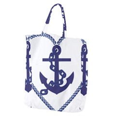 Anchor Chain Nautical Ocean Sea Giant Grocery Tote