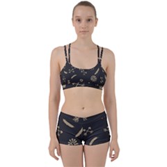 Pattern Seamless American Culture Perfect Fit Gym Set