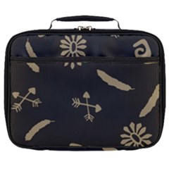 Pattern Seamless American Culture Full Print Lunch Bag