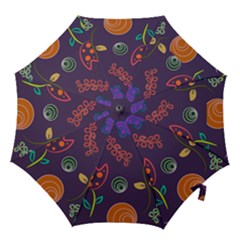 Background Decorative Floral Hook Handle Umbrellas (medium)