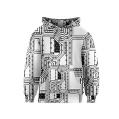 Seamless Pattern Texture Background Kids  Pullover Hoodie