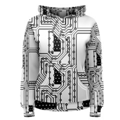 Seamless Pattern Texture Background Women s Pullover Hoodie