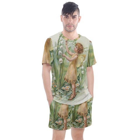 Fairy 1225819 1280 Men s Mesh Tee And Shorts Set by vintage2030