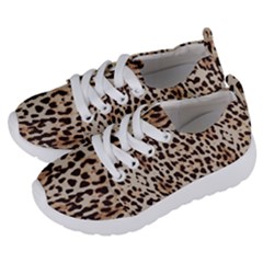 Pattern Leopard Skin Background Kids  Lightweight Sports Shoes