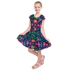 Pattern Nature Design Patterns Kids  Short Sleeve Dress