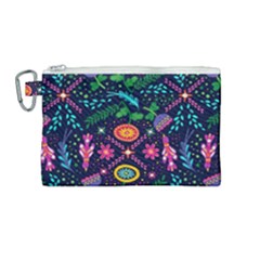 Pattern Nature Design Patterns Canvas Cosmetic Bag (medium)