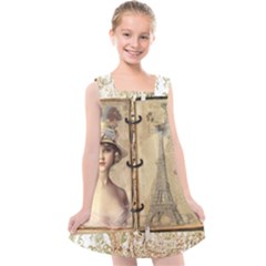 Paris 1122617 1920 Kids  Cross Back Dress by vintage2030