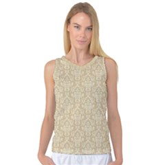 Damask 937607 960 720 Women s Basketball Tank Top by vintage2030