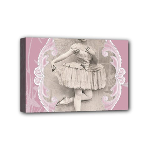 Lady 1112861 1280 Mini Canvas 6  X 4  (stretched)